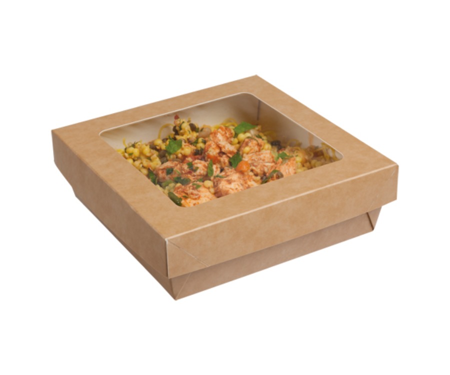 Colpac Recyclable Medium Microwaveable Food Box 800ml(Pack of 500)