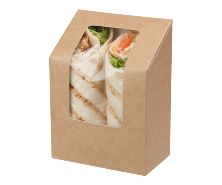 Colpac Zest™ Compostable Kraft Tuck-Top Wrap Pack(Pack of 500)