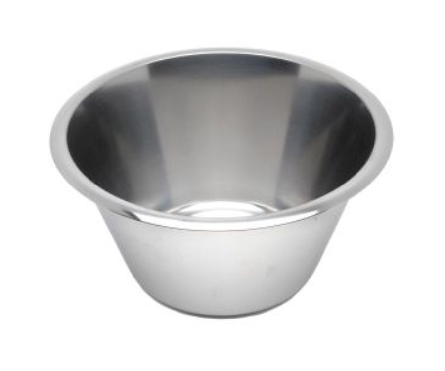 Genware Stainless Steel Swedish Bowl 1 Litre