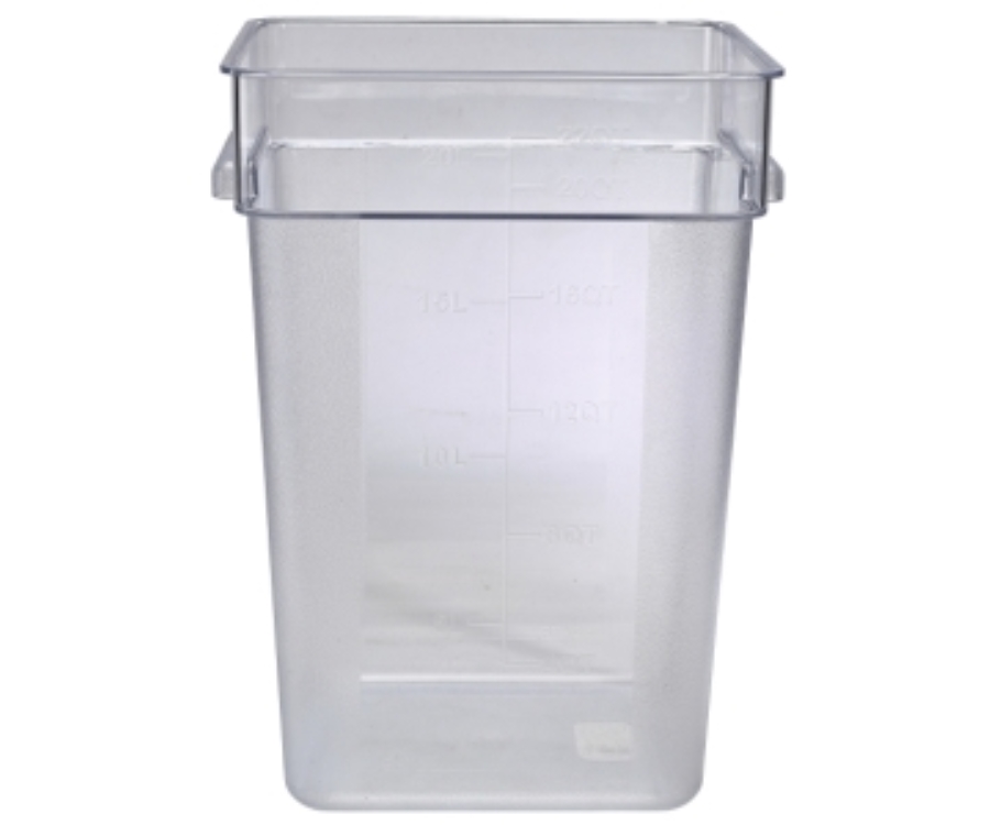 Genware Square Container 20.9 Litres
