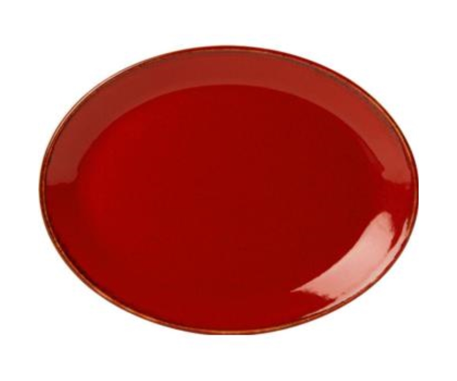 Seasons Magma Oval Plate 30cm/12'' (Pack of 6)