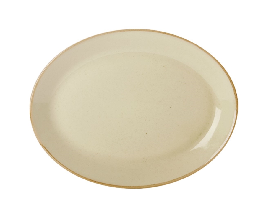 Seasons Wheat Oval Plate 30cm/12'' (Pack of 6)