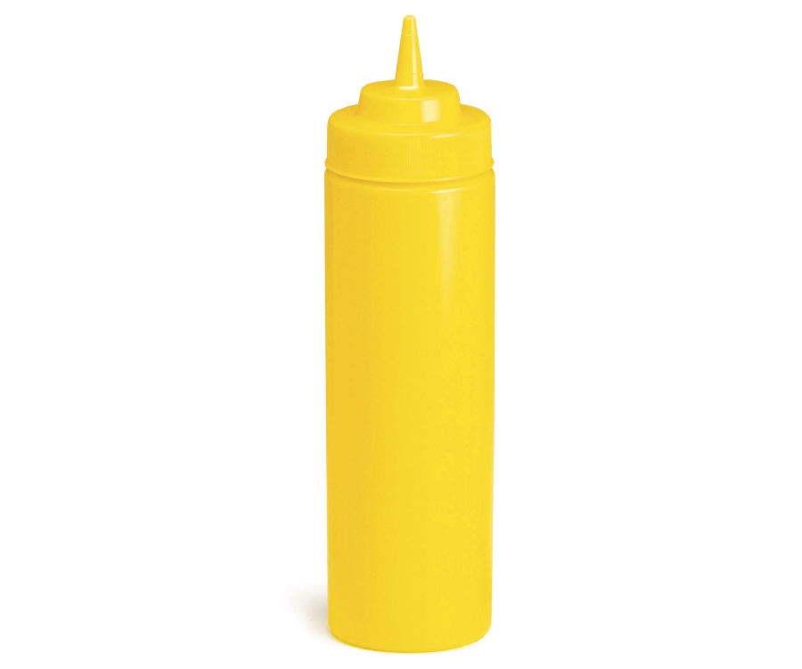 TableCraft Widemouth™ Yellow, 12 oz with TipTop™(Pack of 12)