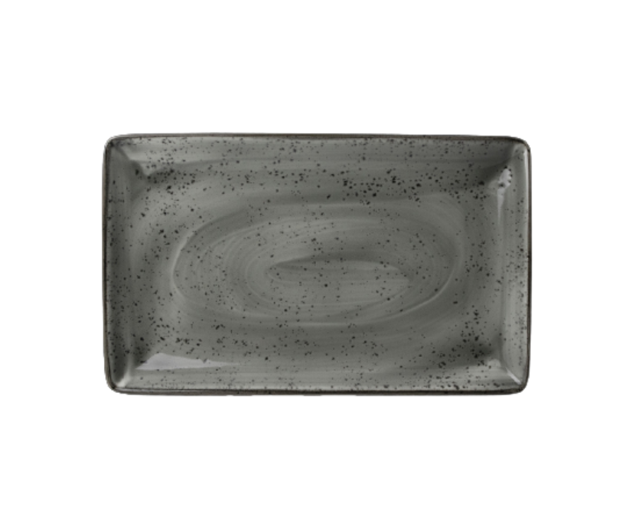 Steelite Urban Smoke Rectangle Platter 27 x 16.75cm(Pack of 6)