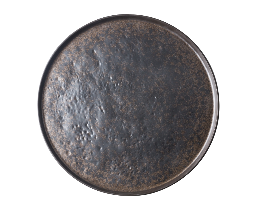 TableCraft Lunara Collectionâ„¢ Round Melamine Platter(40.5cm dia)