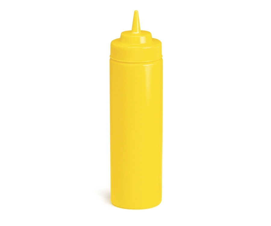 TableCraft Widemouth™ Yellow, 24 oz with TipTop™(Pack of 12)