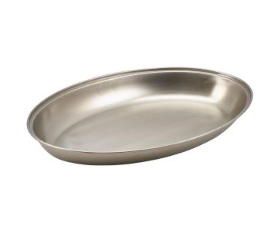 GenWare Stainless Steel Oval Vegetable Dish 35cm/14