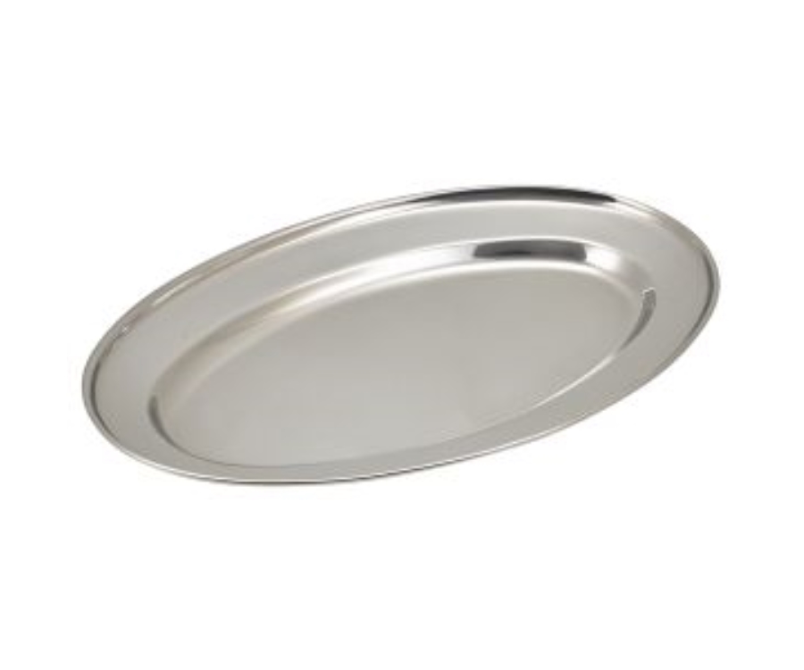 GenWare Stainless Steel Oval Flat 30cm/12