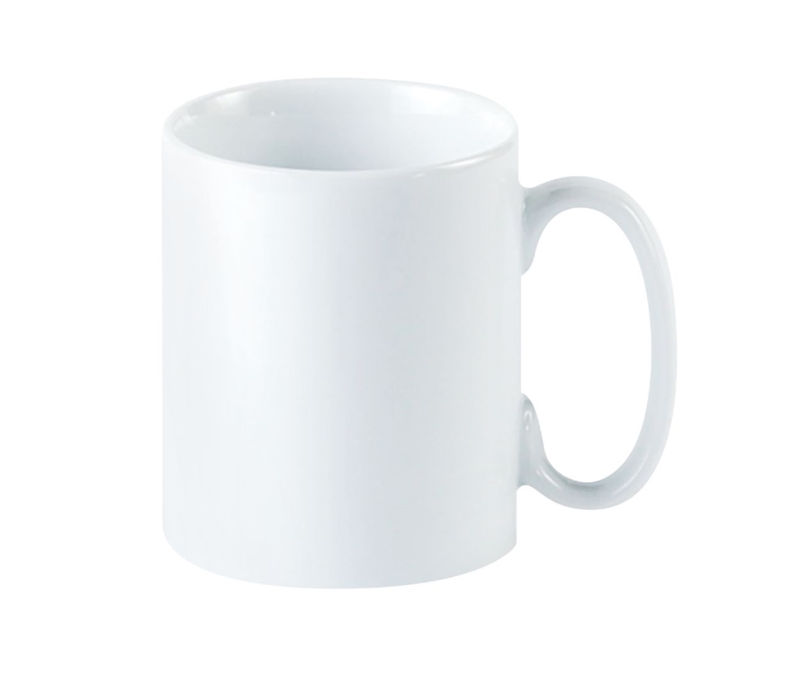 Porcelite Straight Sided Mug 34cl/12oz (Pack of 6)