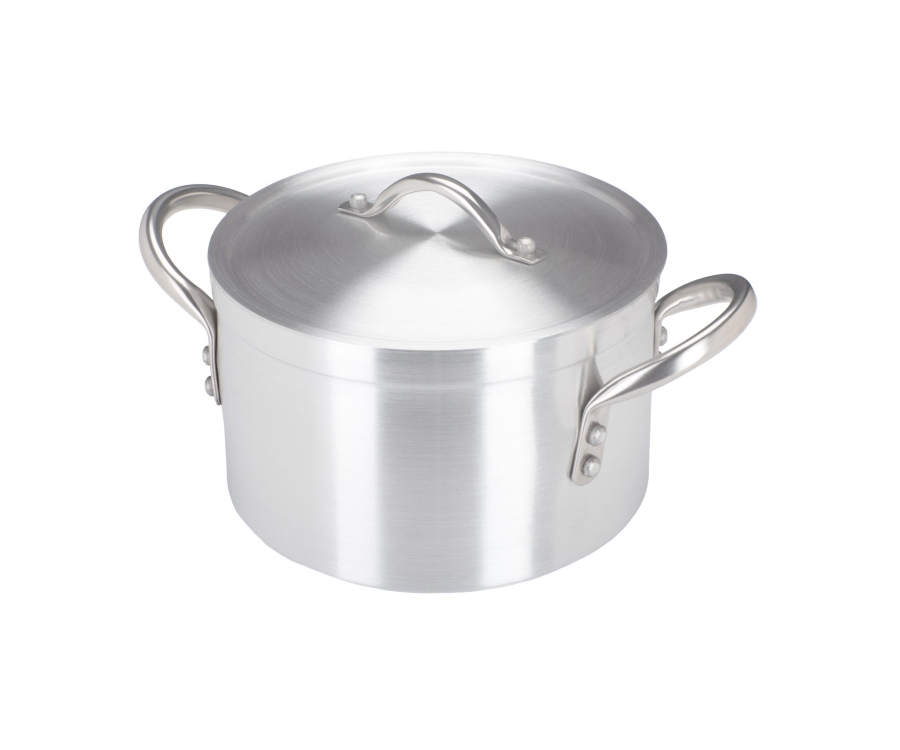 Chefset HD Aluminium Boiling Pot With Lid 30cm/14.0 Ltrs