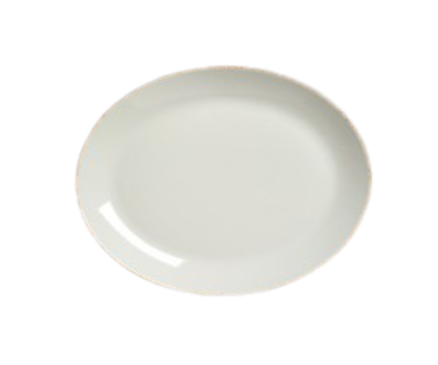Steelite Brown Dapple Oval Coupe Plate 30.5cm(Pack of 12)
