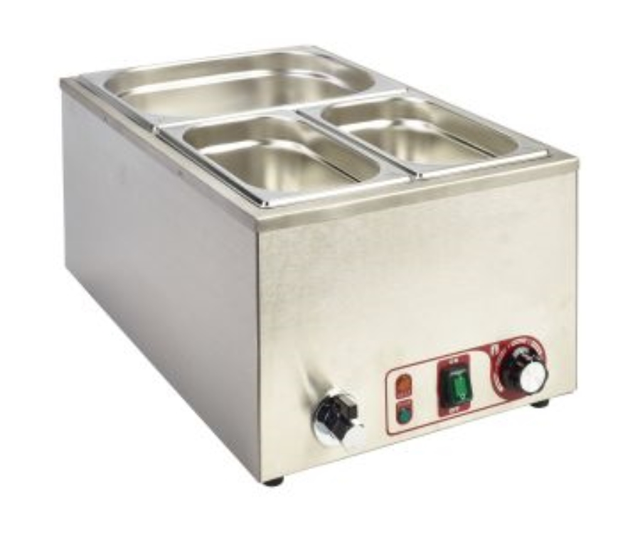 Genware Bain Marie 1/1 With Tap 1.2Kw