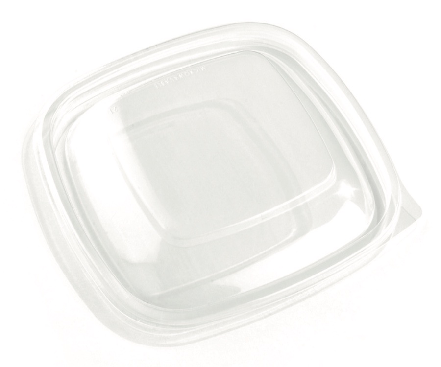 Sabert PP Lid for Square Container 16x16 cm(Pack of 300)