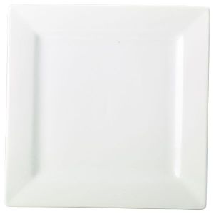 Genware Porcelain Square Plate 16cm/6.25