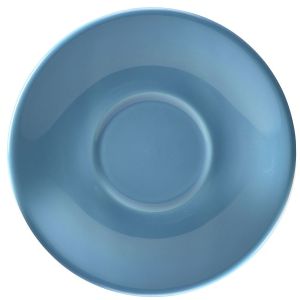 Genware Porcelain Blue Saucer 12cm/4.75