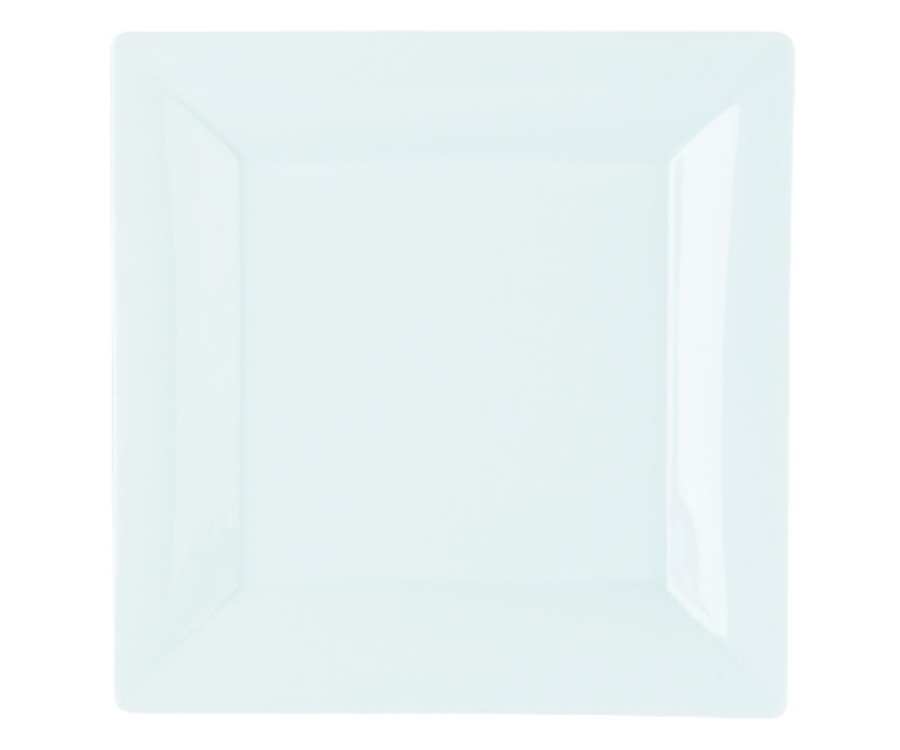 Porcelite Deep Square Plate 21cm/8.25'' (Pack of 6)