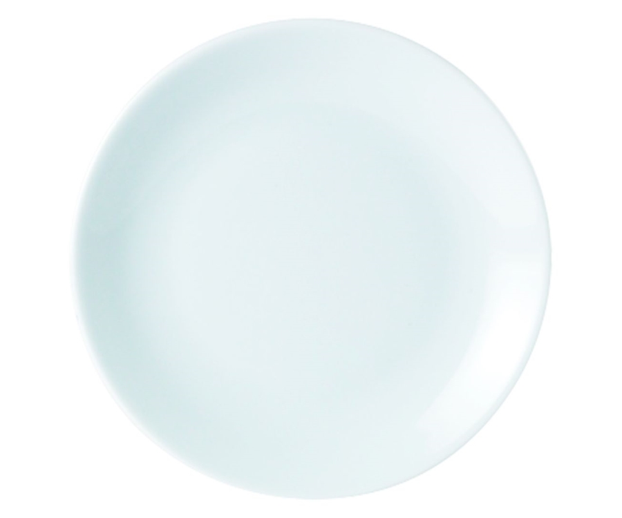 Porcelite Coupe Plate 18cm/7'' (Pack of 6)