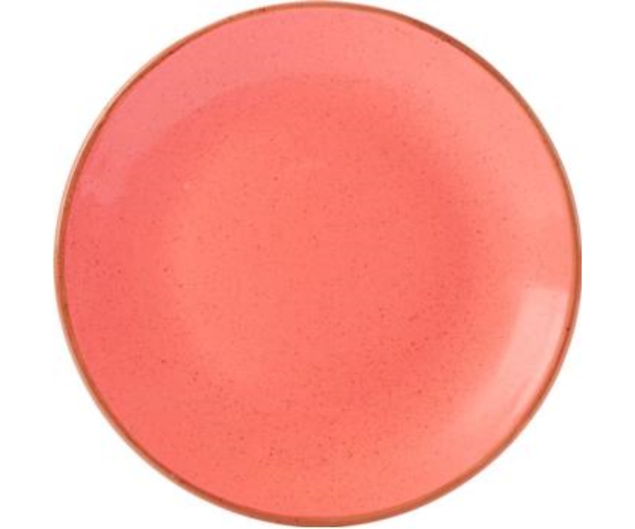 Seasons Coral Coupe Plate 28cm/11'' (Pack of 6)