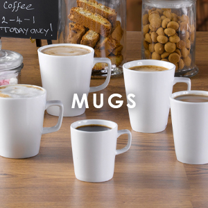 Genware Porcelain Mugs, Cups & Teapots