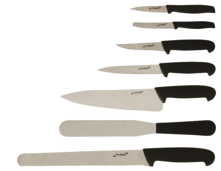 Low Cost Chefs' Kitchen Knives