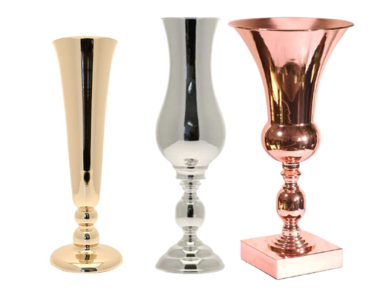 Metal Urns & Vases