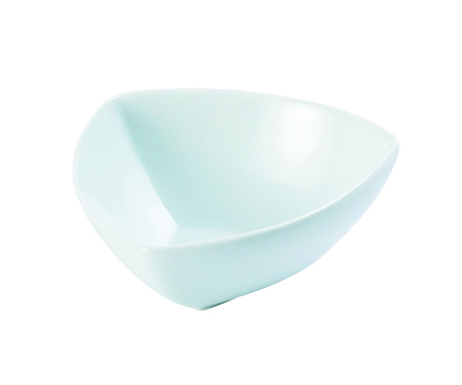 Porcelite Triangular Bowl 12.5cm/5'' 28cl/10oz (Pack of 6)