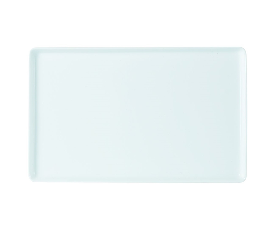 Porcelite Rect. Flat Serving platter 36x23cm/14.5''x8.5'' (Pack of 3)