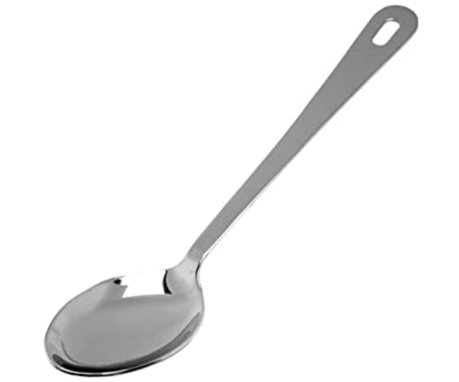 Genware Stainless Steel Serving Spoon 14