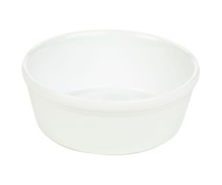 Genware Porcelain Round Pie Dish 14cm/5