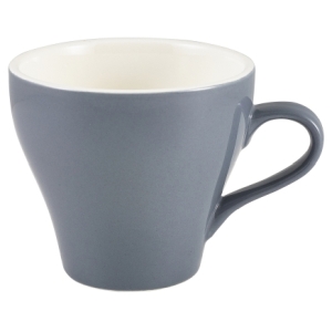 Genware Porcelain Grey Tulip Cup 35cl/12.25oz(Pack of 6)