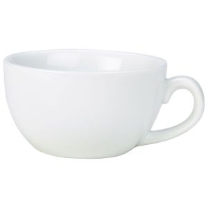 Genware Porcelain Bowl Shape Cup 20cl/7oz(Pack of 6)