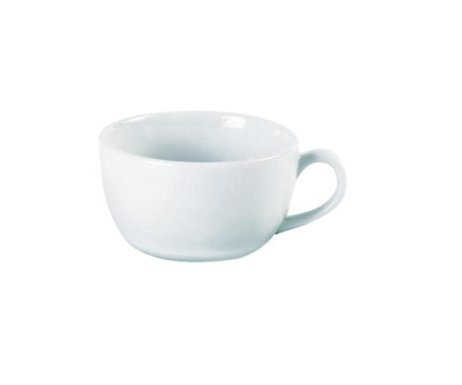 Porcelite Bowl Shape Cup 25cl/9oz (Pack of 6)
