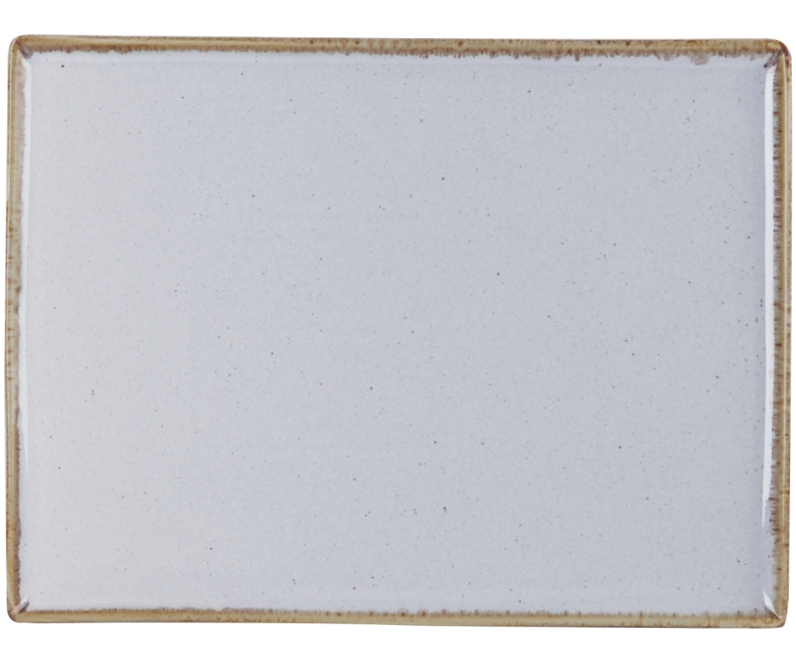 Seasons Stone Rectangular Platter 27x20cm/10.75x8.25'' (Pack of 6)