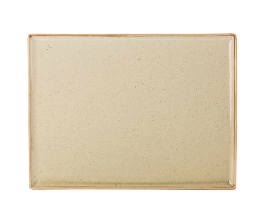 Seasons Wheat Rectangular Platter 27x20cm/10.75x8.25'' (Pack of 6)