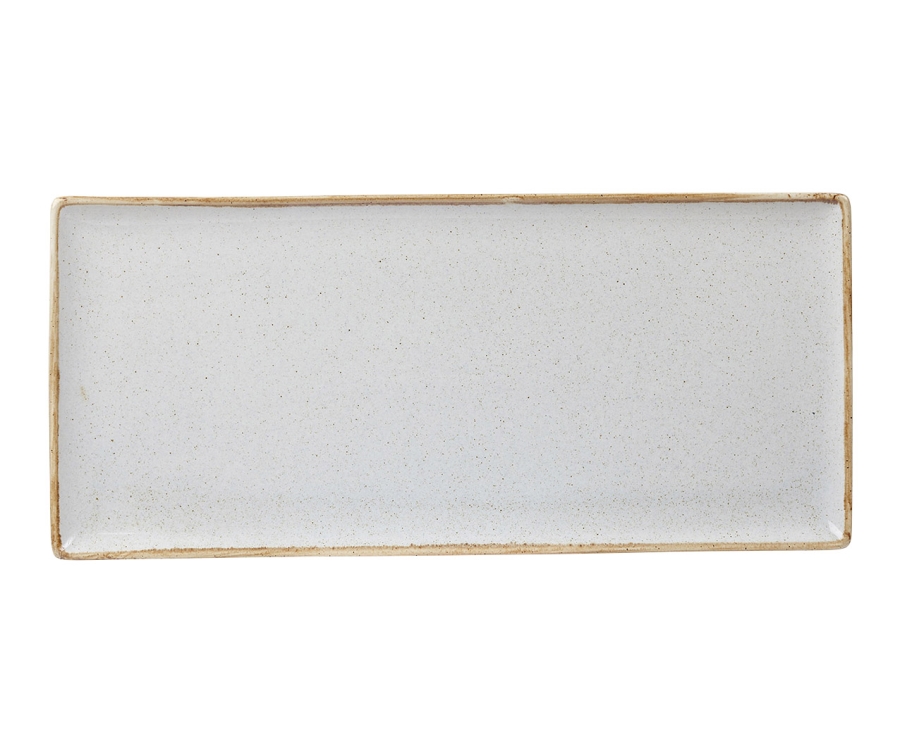 Seasons Stone Rectangular Platter 35x15.5cm/13.75''x6'' (Pack of 6)