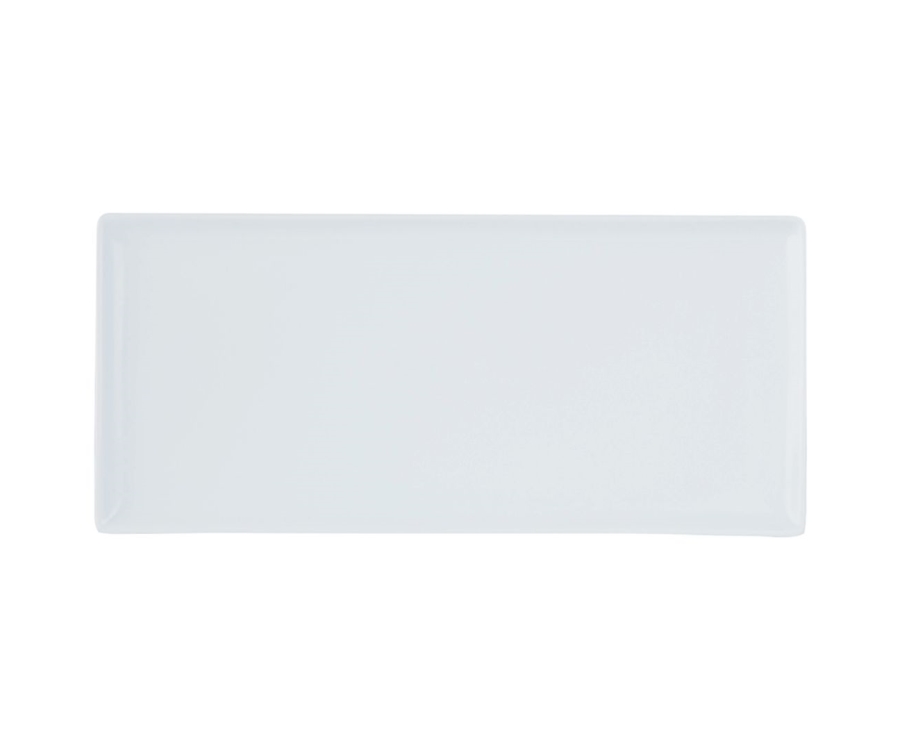 Porcelite Rectangular Platter 35x15.5cm/13.75''x6'' (Pack of 6)
