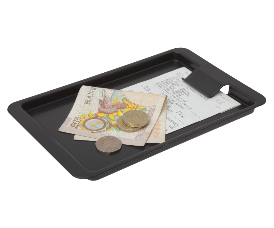 Beaumont Black Plastic Tip Tray With Clip