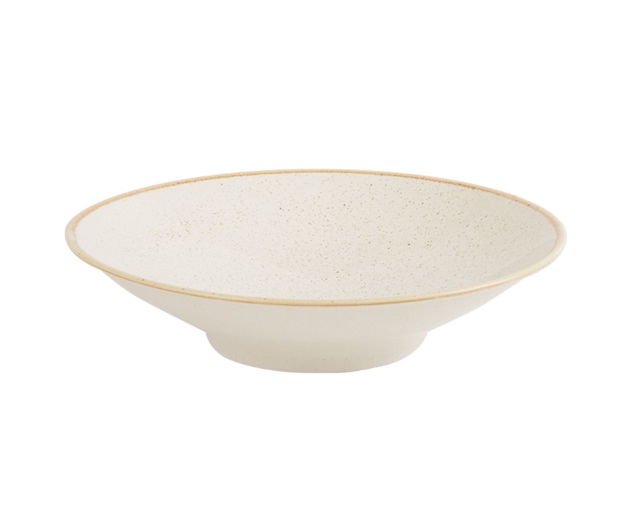 Seasons Oatmeal Footed Bowl 26cm (Pack of 6)