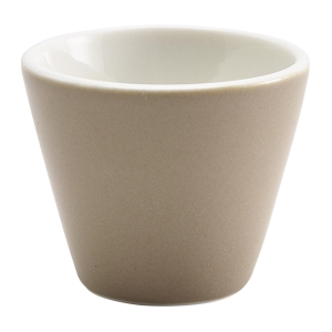 Genware Porcelain Stone Conical Bowl 6cm/2.25