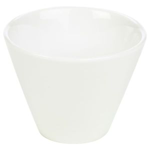 Genware Porcelain Conical Bowl 10.5cm/4