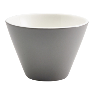 Genware Porcelain Slate Conical Bowl 12cm/4.75