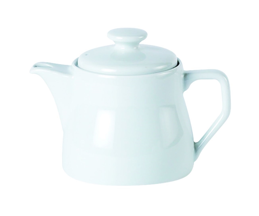 Porcelite Traditional Style Tea Pot 46cl/16oz (Pack of 6)