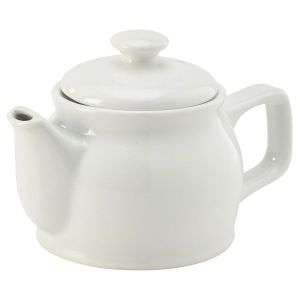 Genware Porcelain Teapot 31cl/11oz(Pack of 6)