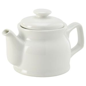 Genware Porcelain Teapot 45cl/15.75oz(Pack of 6)