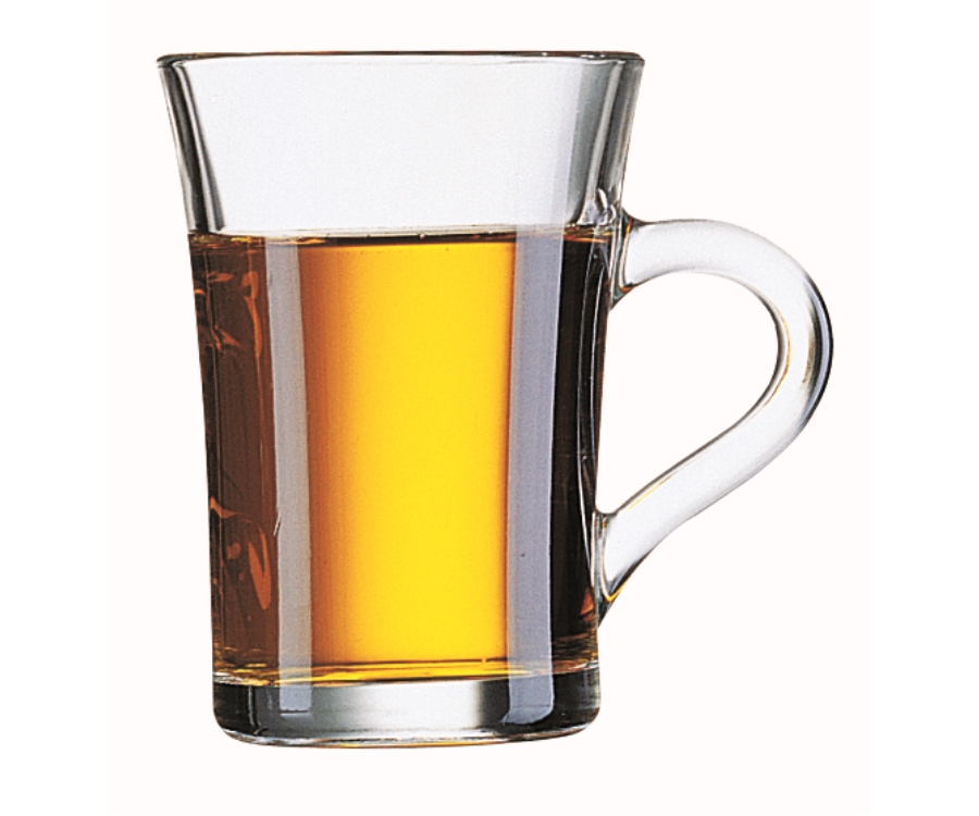 Arcoroc Bock Clear Mug Tea 230 ml / 8oz(Pack of 24)