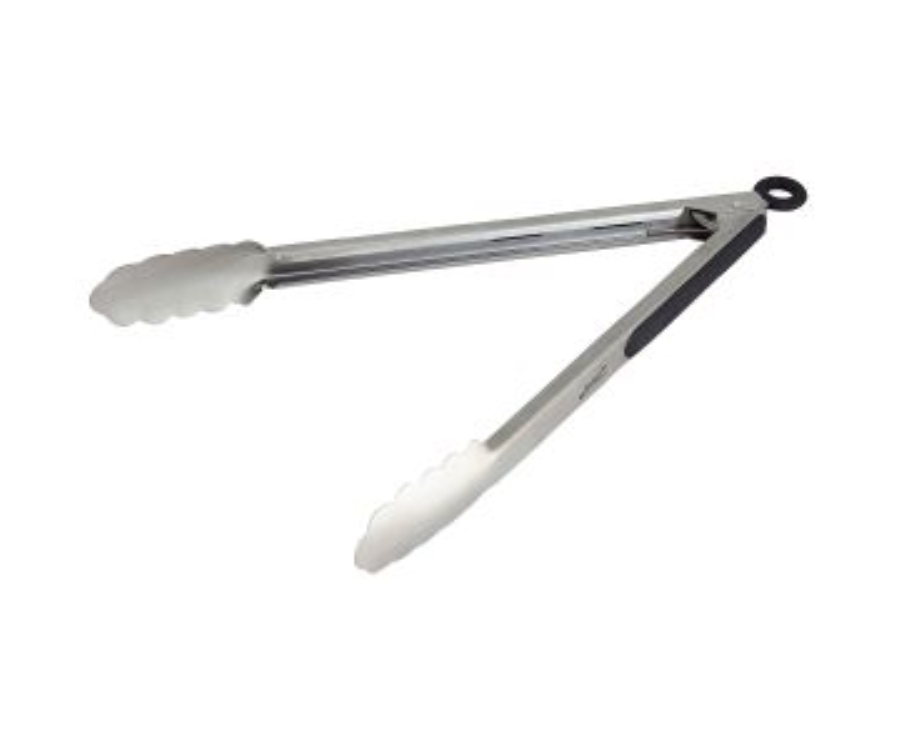 Genware Heavy Duty Stainless Steel Utility Tong 30cm