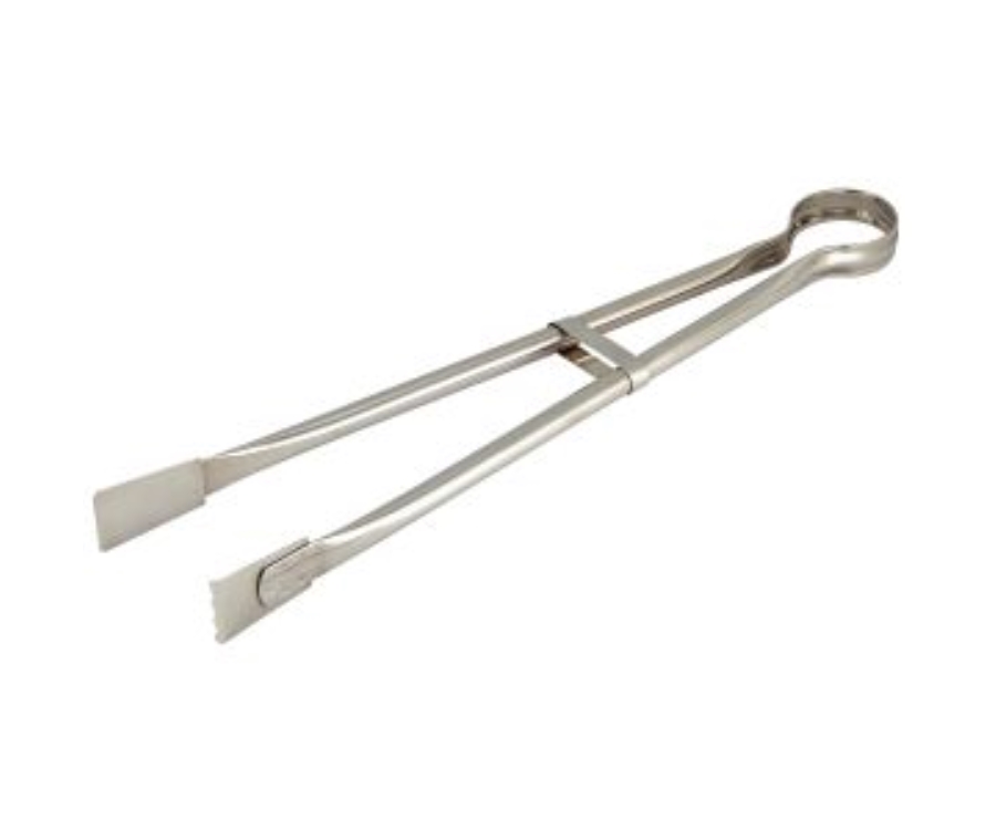 Genware Stainless SteelGrill Tongs 21