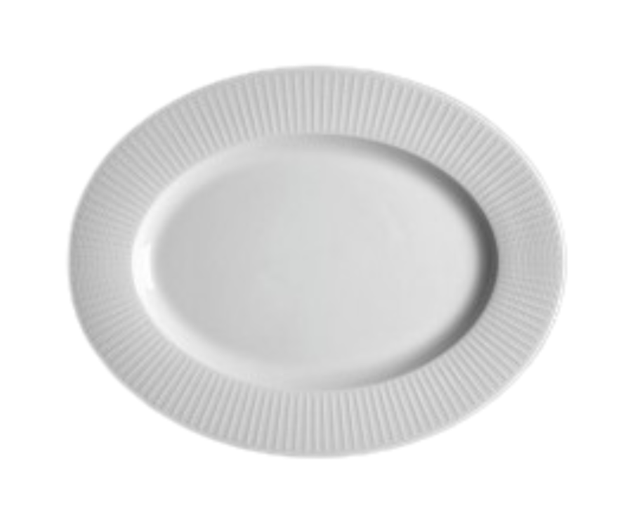 Steelite Willow Oval Plate 33cm(Pack of 12)