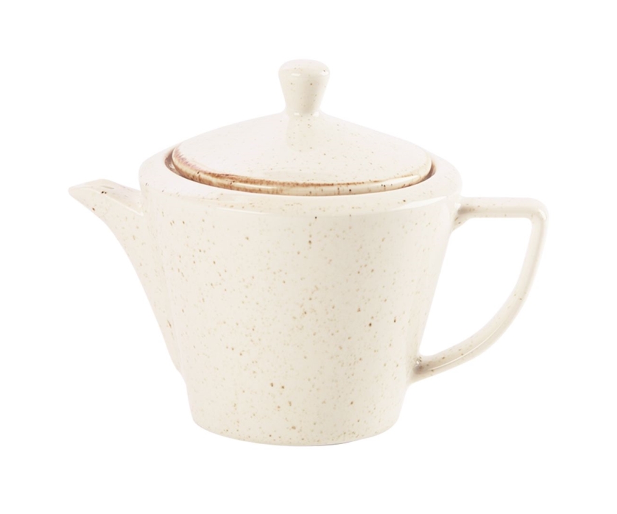 Seasons Oatmeal Conic Tea Pot 50cl/18oz (Pack of 6)