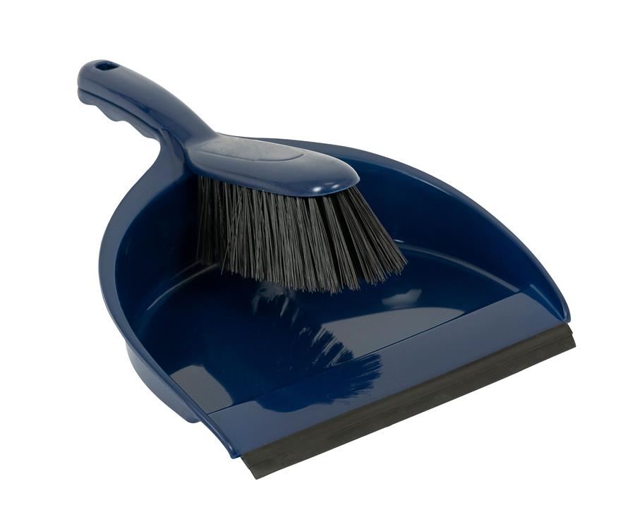 SYR Dustpan & Brush Set Blue
